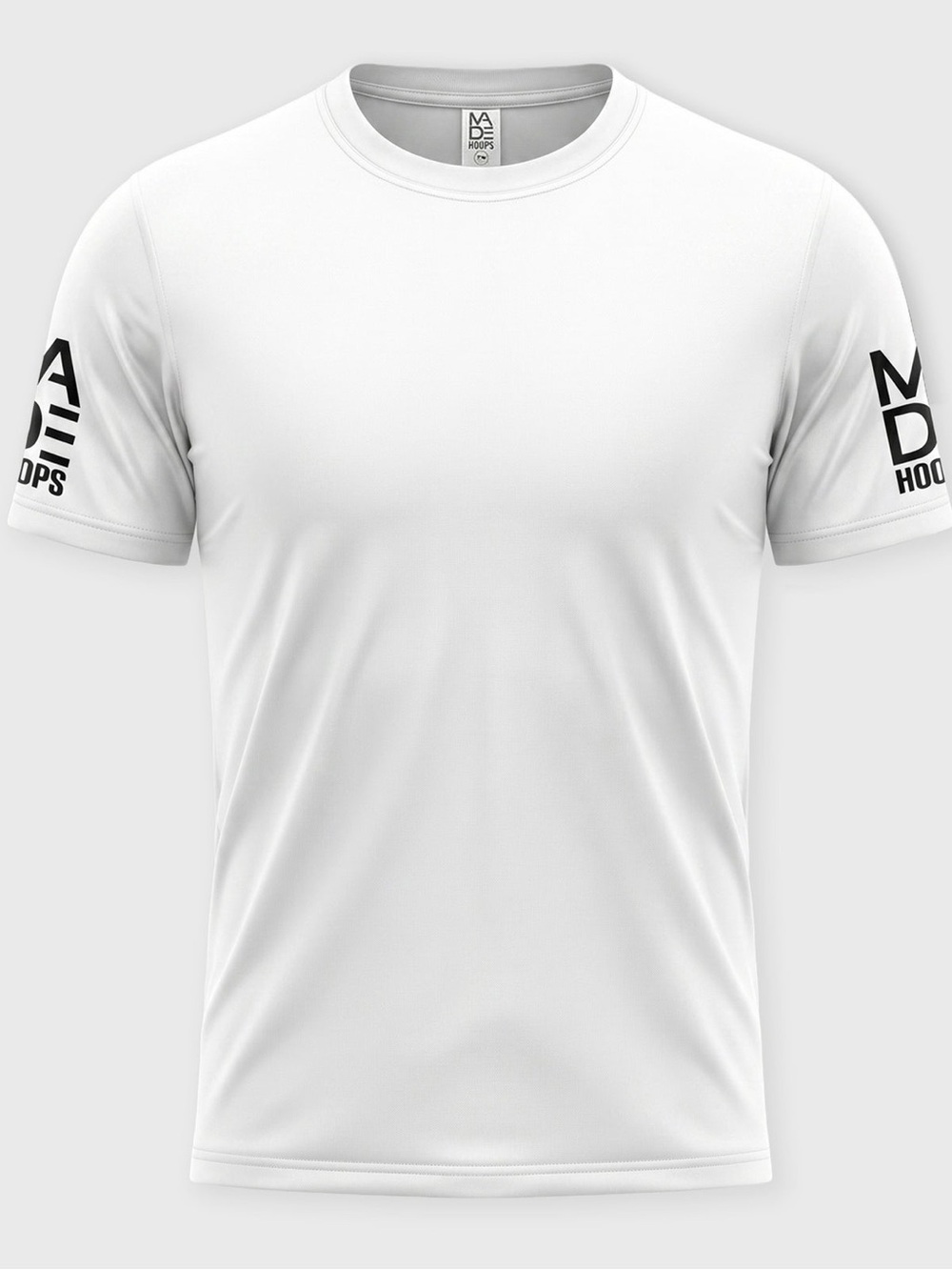 Kids' White Short-Sleeve Athletic Tee